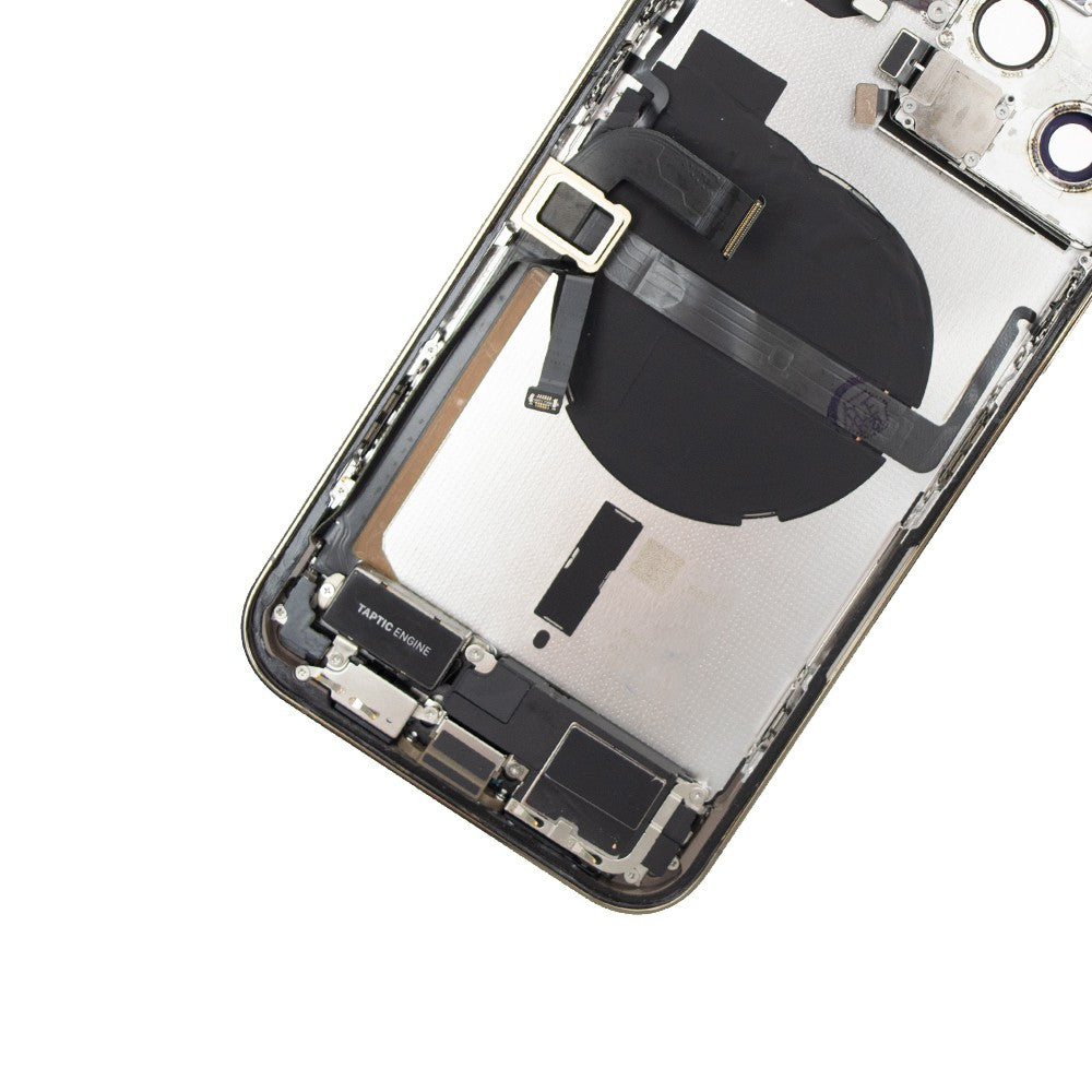 Rear Housing with Full Set Parts for iPhone 13 Pro Max-Gold (Purple) Rear Housing with Full Set Parts for iPhone 13 Pro Max-Gold (Purple)